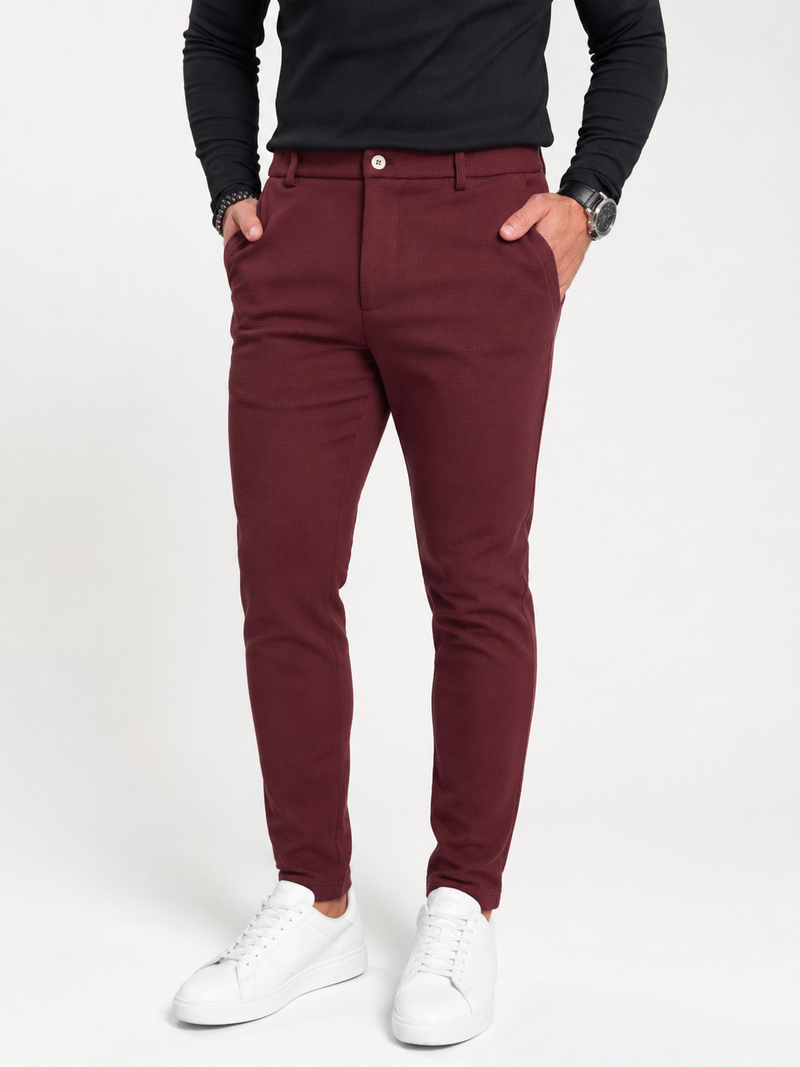 Calça Alfaiataria Texturizada Masculina | Lord Outfit