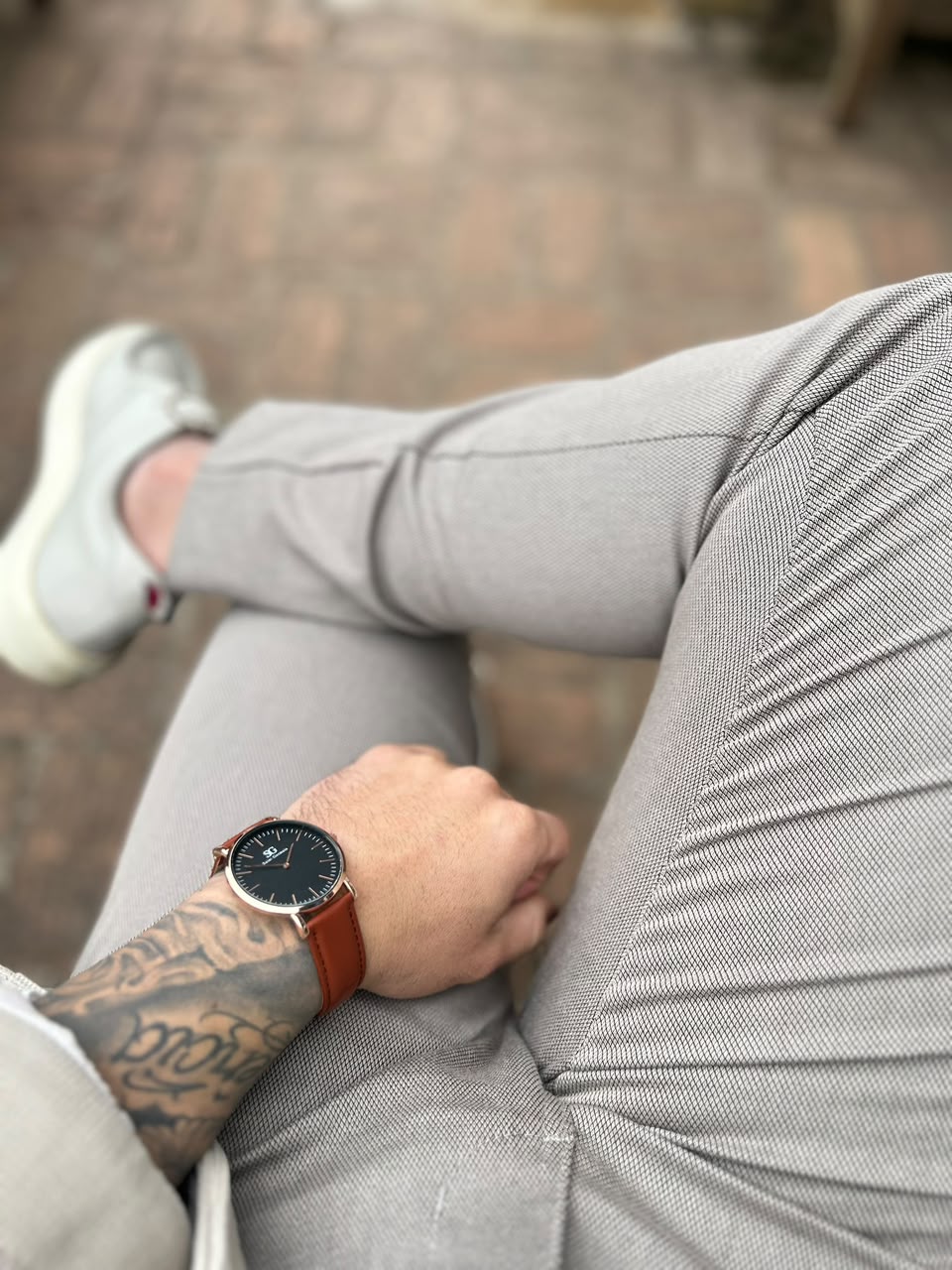 Calça Alfaiataria Texturizada Masculina | Lord Outfit