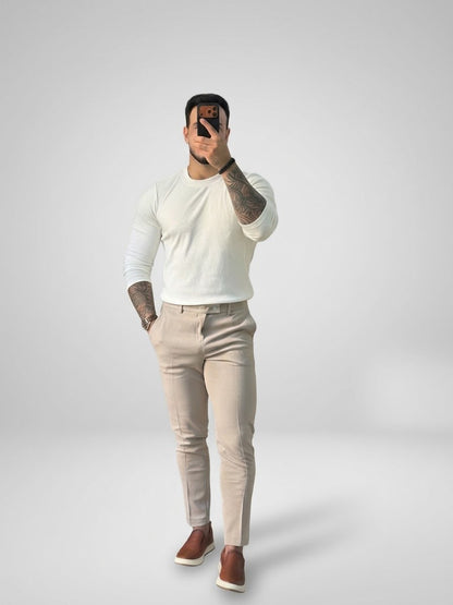 Calça Italiana Malha Premium Ajustada | Lord Outfit