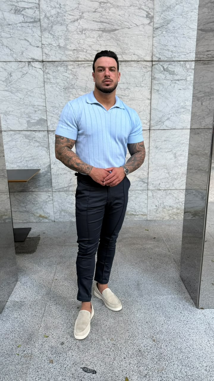 Camisa Polo Italiana Masculina Ajuste Perfeito | Lord Outfit