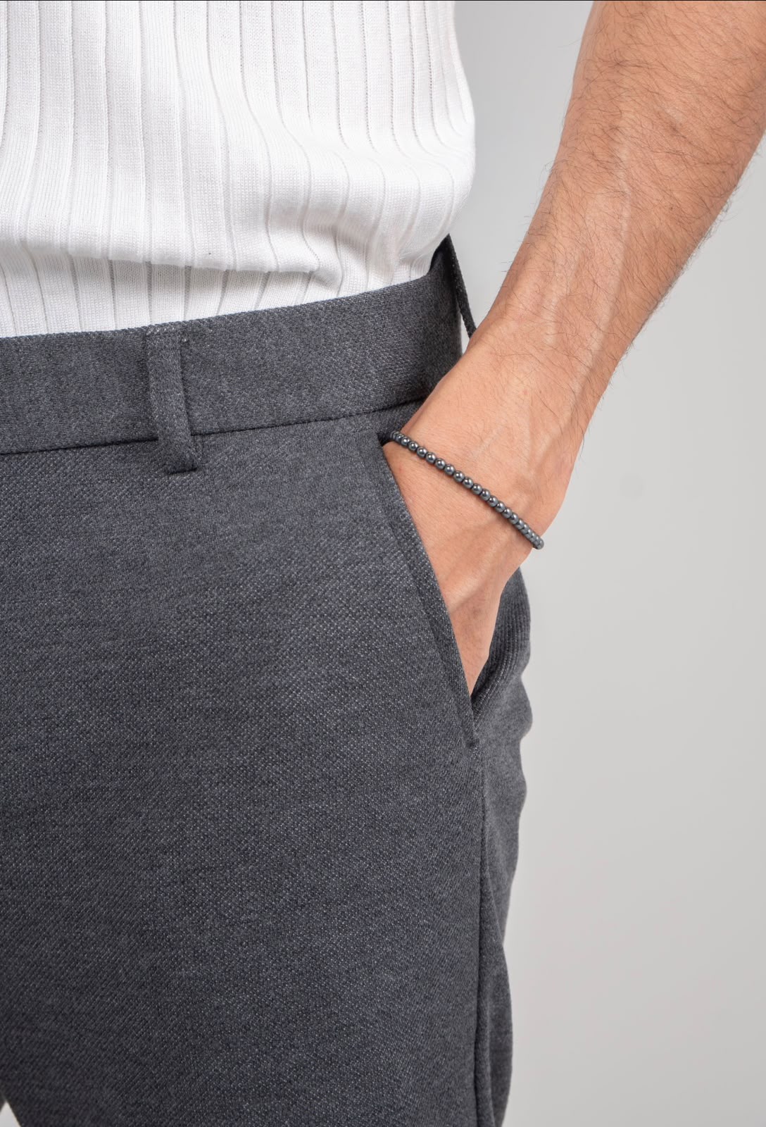 Calça Italiana Malha Premium Ajustada | Lord Outfit