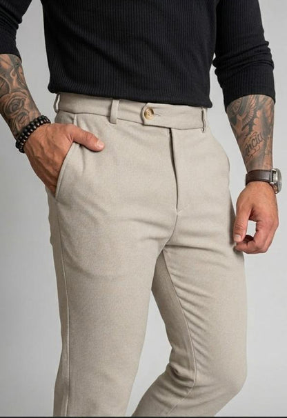 Calça Italiana Malha Premium Ajustada | Lord Outfit