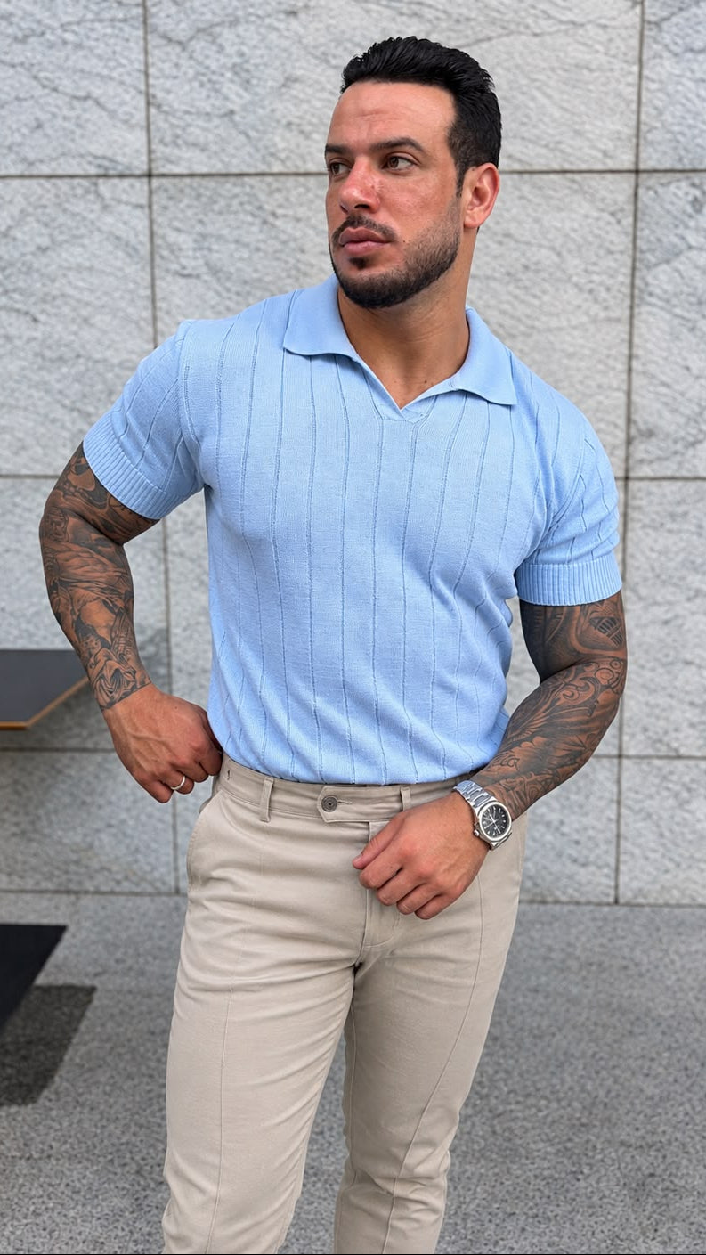 Camiseta Polo Italiana Masculina Ajuste Perfeito | Lord Outfit
