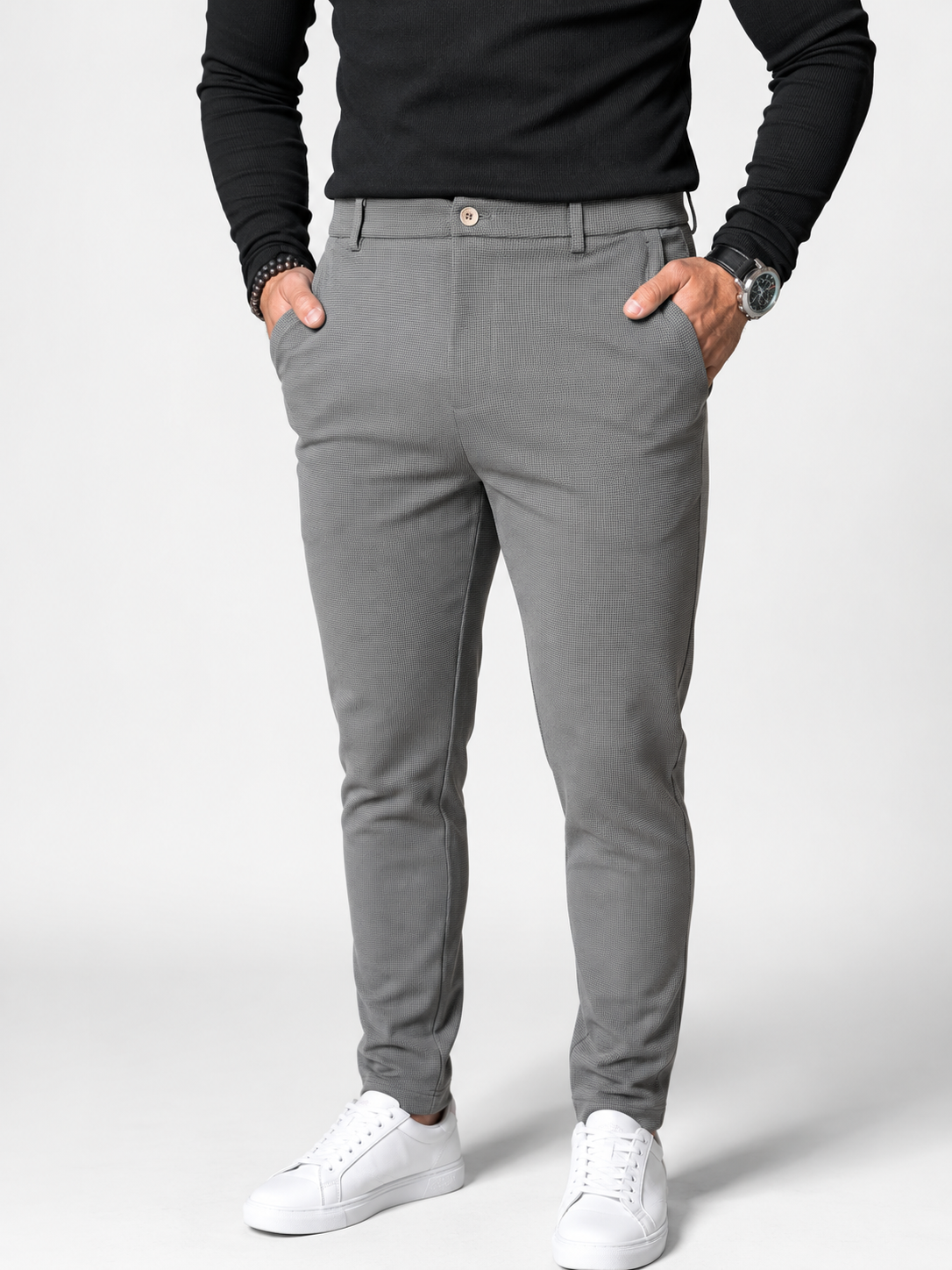 Calça Alfaiataria Texturizada Masculina | Lord Outfit