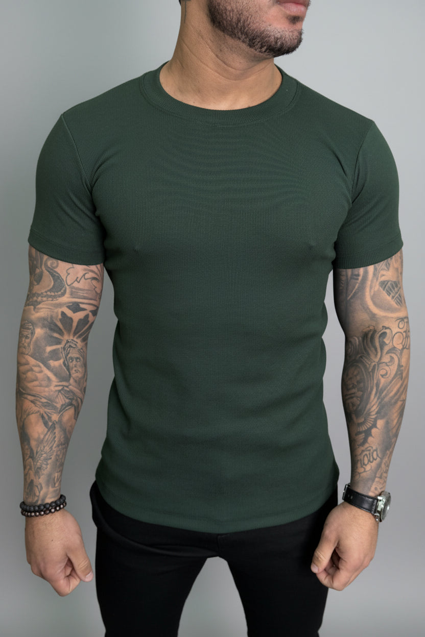 Camiseta Ribana Slim Fit Masculina | Lord Outfit