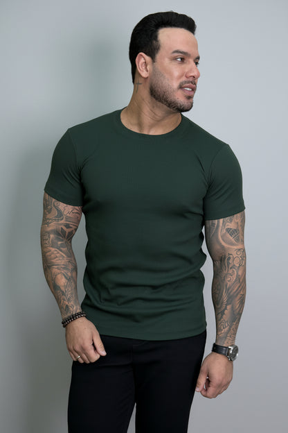 Camiseta Ribana Slim Fit Masculina | Lord Outfit
