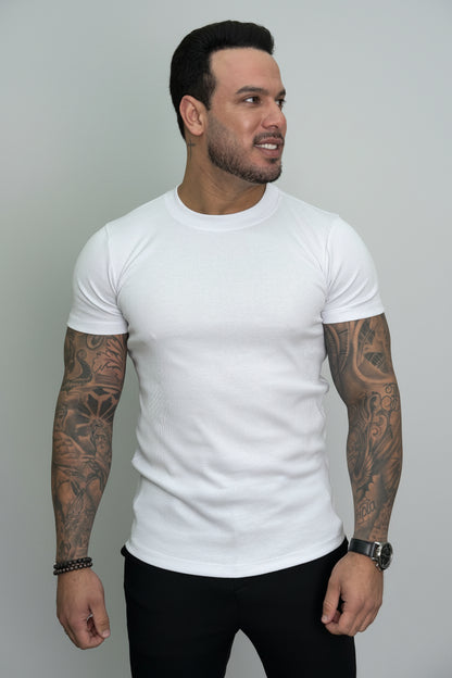 Camiseta Ribana Slim Fit Masculina | Lord Outfit