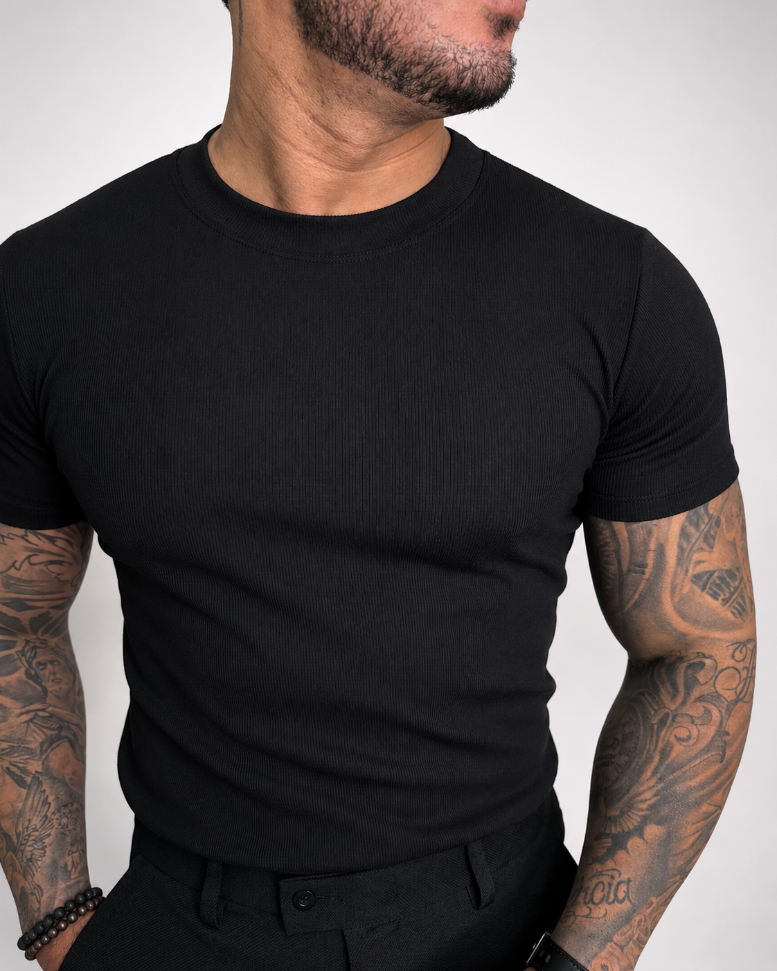 Camiseta Ribana Slim Fit Masculina | Lord Outfit
