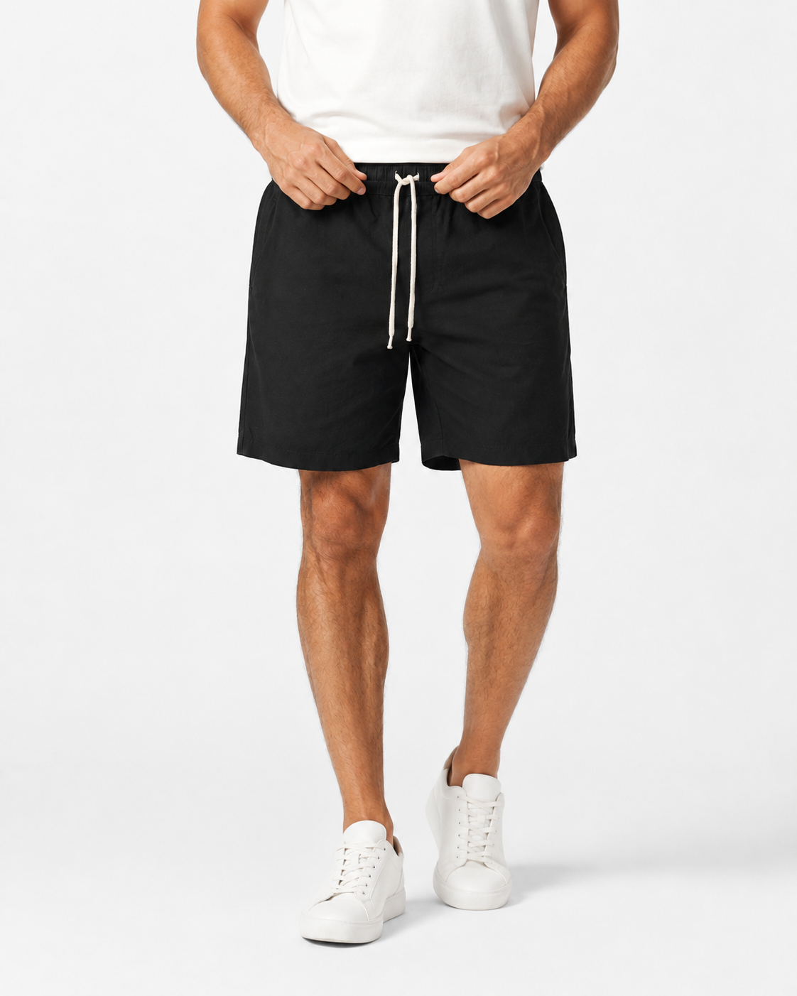 Shorts de Linho Masculino Caimento Moderno | Lord Outfit