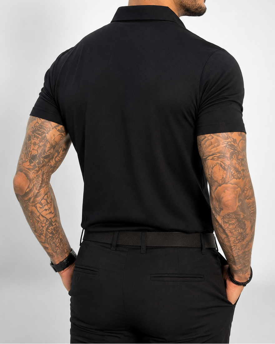 Camiseta Polo Conde Slim Tecnológica | Lord Outfit