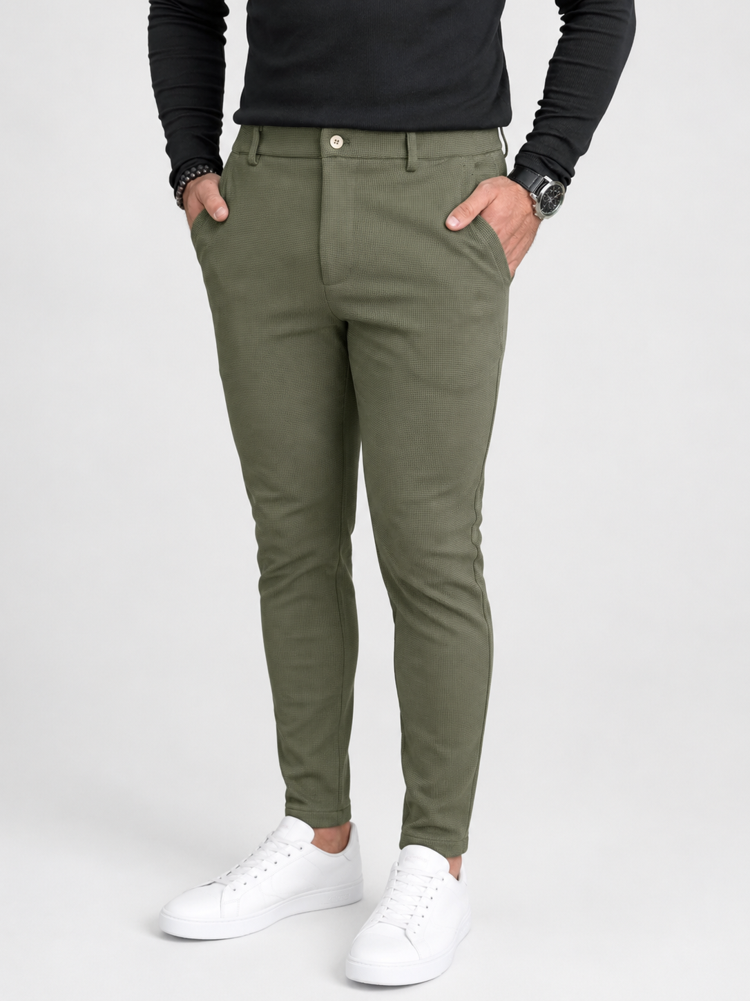 Calça Alfaiataria Texturizada Masculina | Lord Outfit