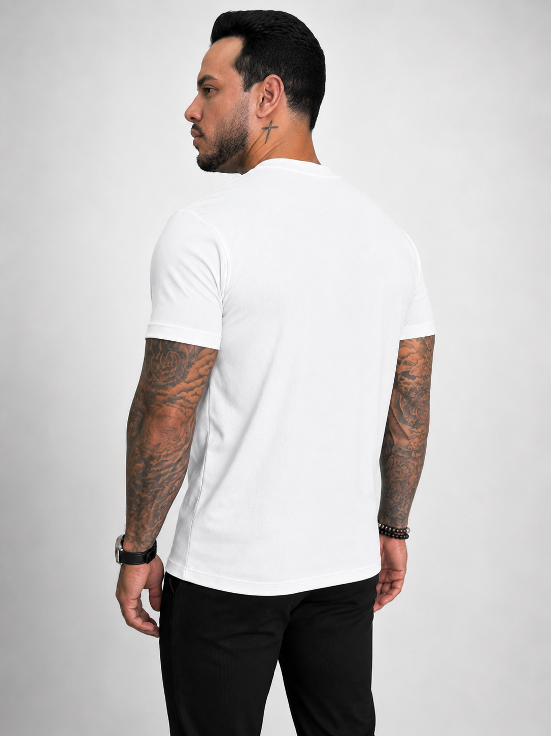 Camiseta Ribana Slim Fit Masculina | Lord Outfit
