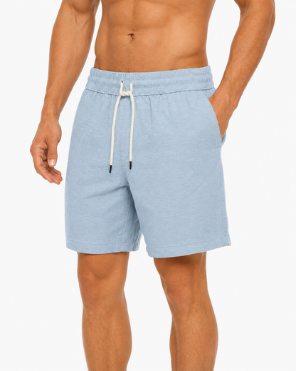 Shorts de Linho Masculino Caimento Moderno | Lord Outfit