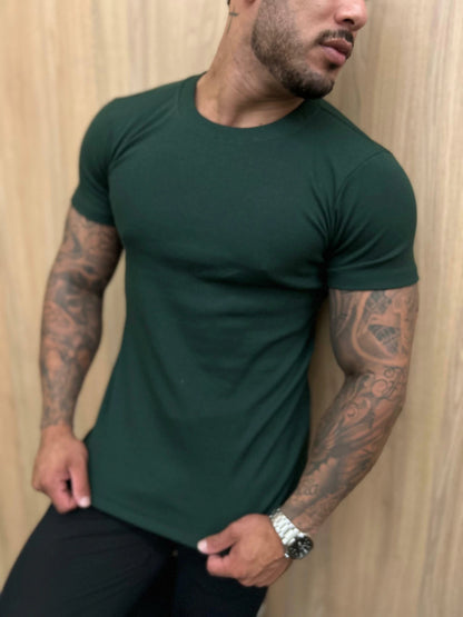 Camiseta Ribana Slim Fit Masculina | Lord Outfit