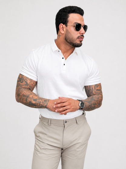 Conjunto Polo Conde e Calça Marquês Slim | Lord Outfit