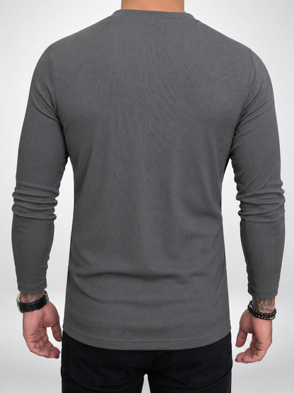 Camiseta Ribana Manga Longa Masculina | Lord Outfit