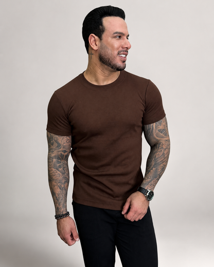 Camiseta Ribana Slim Fit Masculina | Lord Outfit