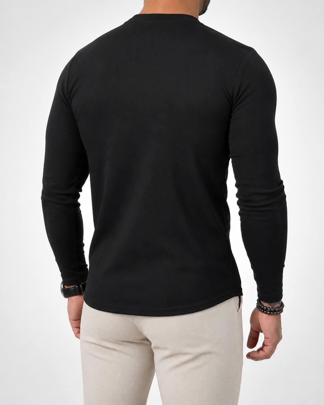 Camiseta Ribana Manga Longa Masculina | Lord Outfit