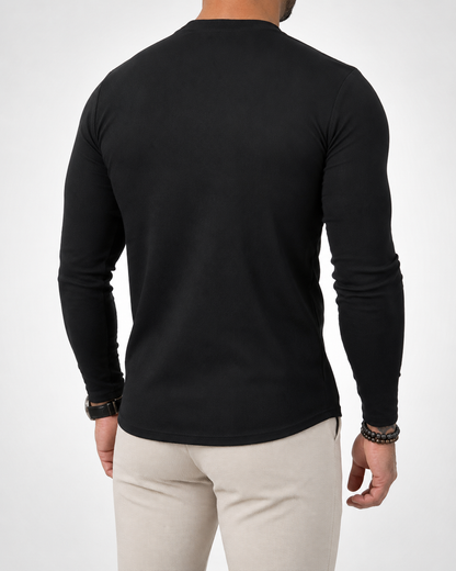 Camiseta Ribana Manga Longa Masculina | Lord Outfit