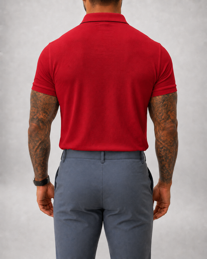Camiseta Polo Conde Slim Tecnológica | Lord Outfit